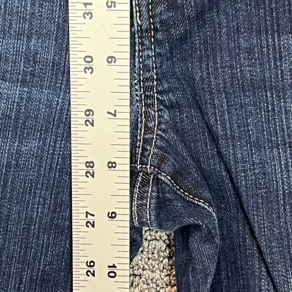 Joe's Jeans Cigarette Fit Women's Size 28 Blue Low Rise Tapered Leg 29 in Inseam - Picture 6 of 16